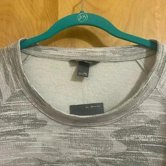 Eddie Bauer Ultra Soft Sweatshirt Camo Grey Size Xxl NWT - Picture 9 of 13